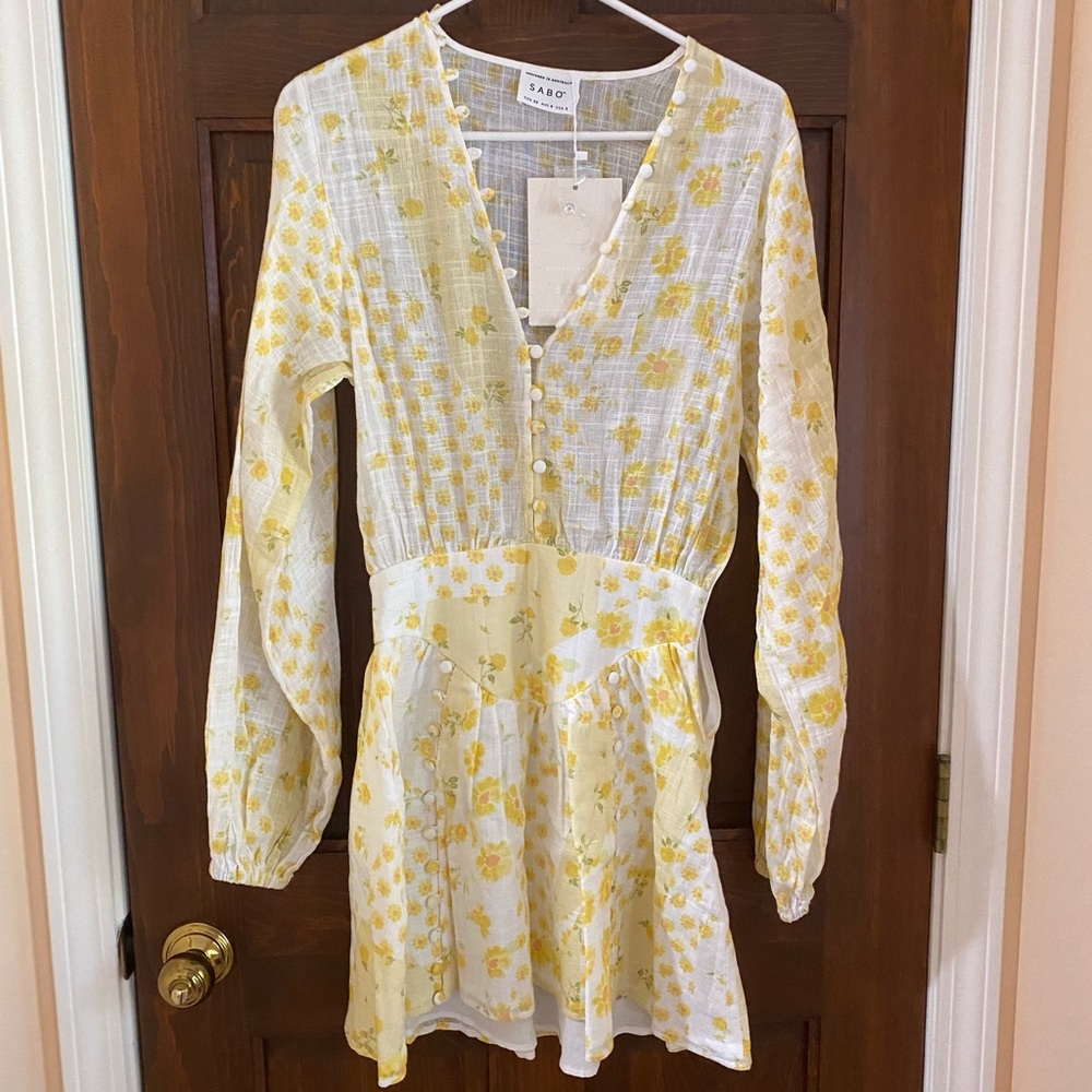 SABO YUMI DRESS YELLOW